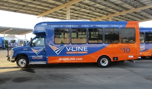 First Transit V-Line vehicle